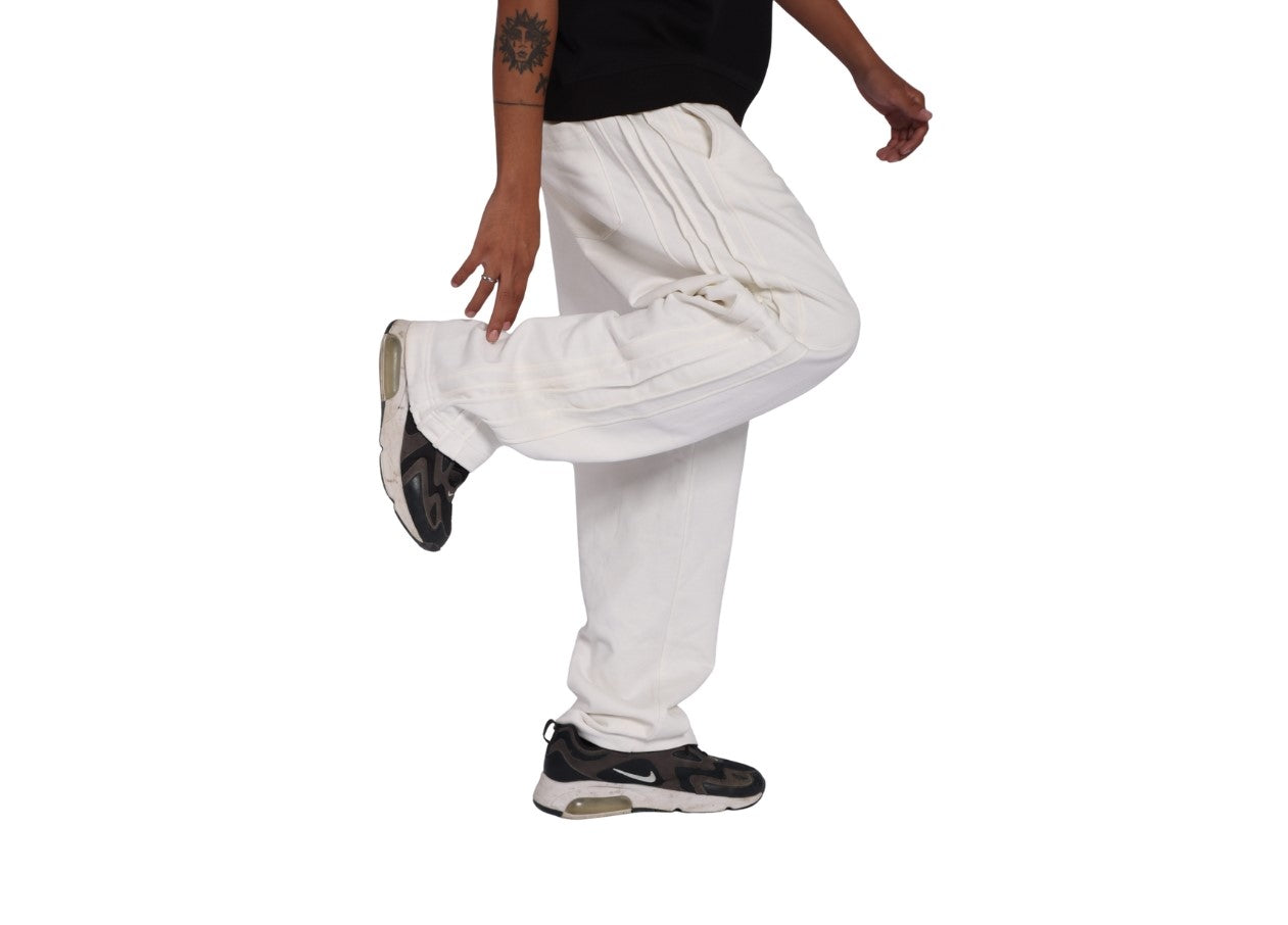 White Jogger Pants
