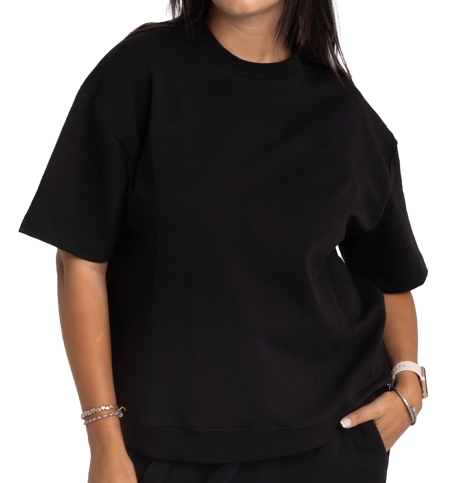 Black Boxy T-Shirt