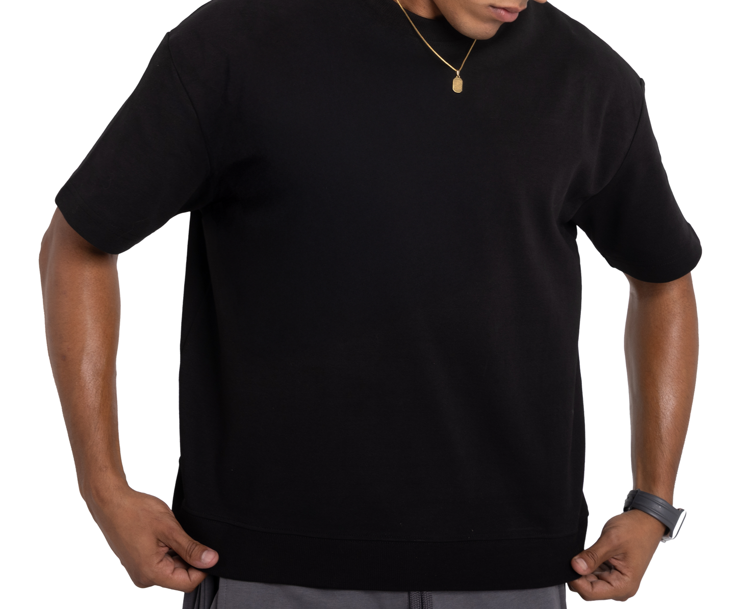 Black Boxy T-Shirt