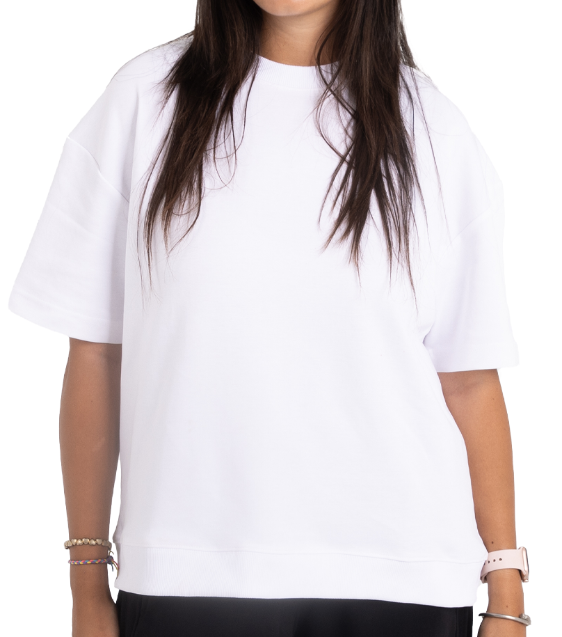 White Boxy T-Shirt
